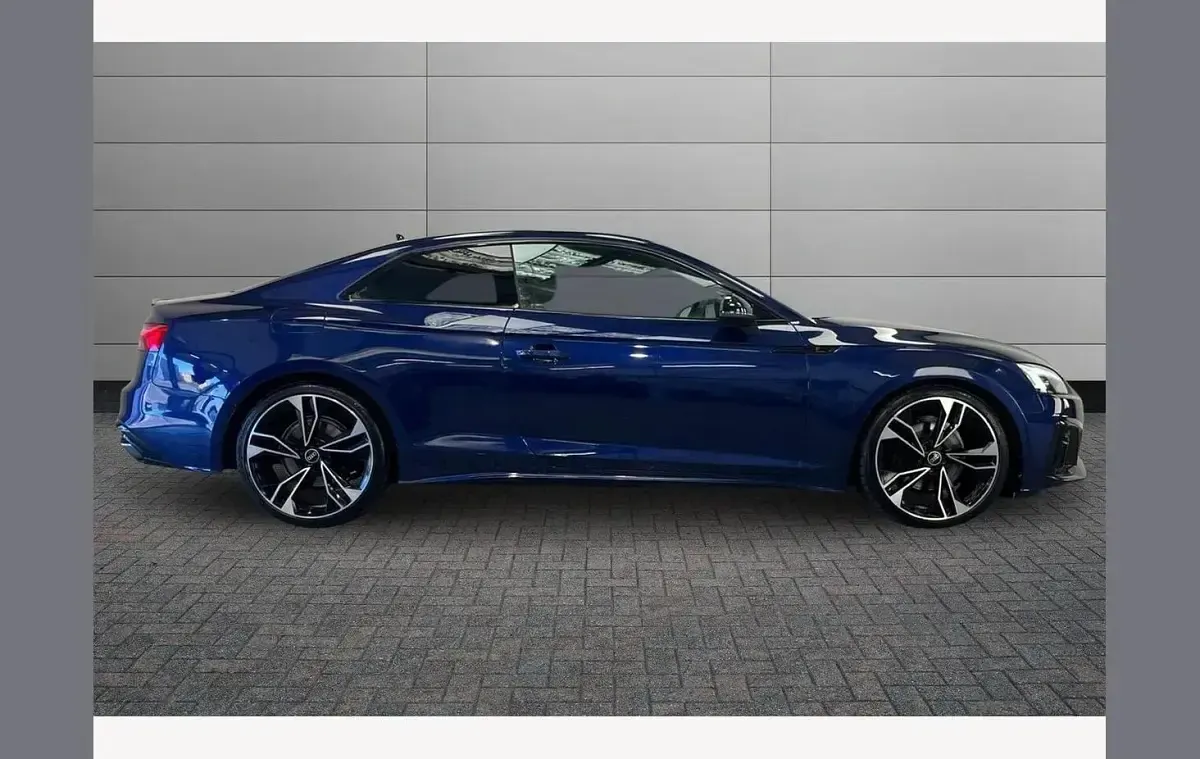 Used Audi A5 Black Edition 148 HP (108 kW) 2023 Blue Coupe