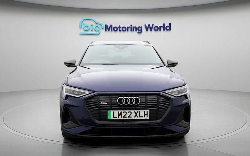 Used Audi e-tron Black Edition 300 kW (408 HP) 2022 Blue SUV
