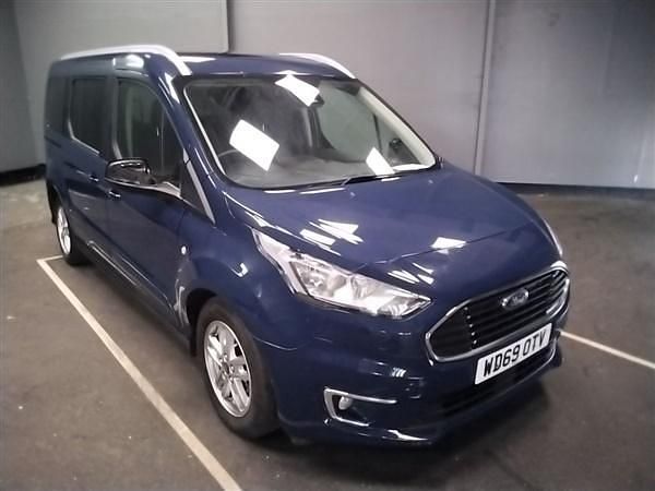 Blue Used 2020 Ford Grand Tourneo Connect Titanium MPV | £16,205 (Fair price) - Image 1/3