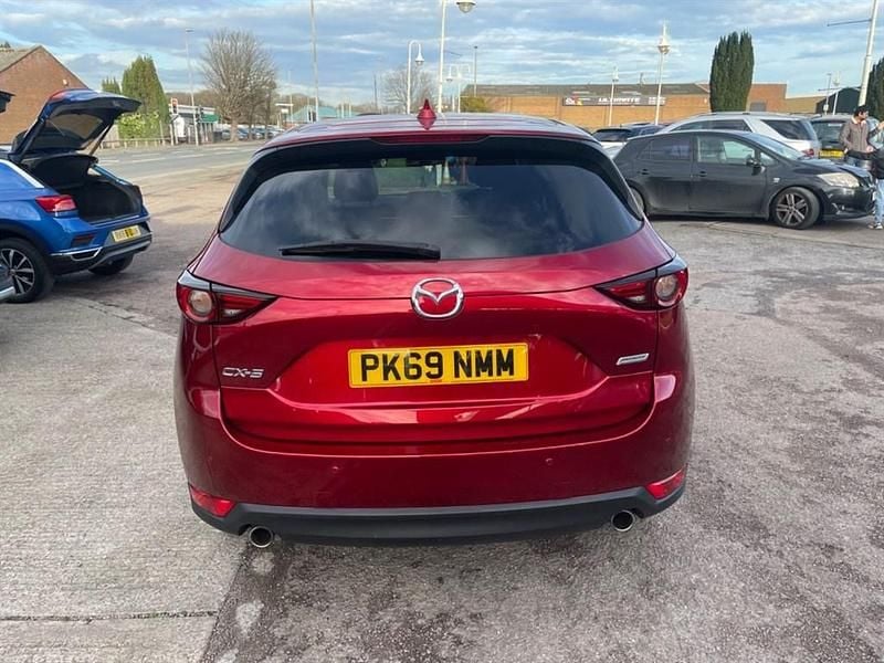Used Mazda CX-5 165 HP (121 kW) 2019 Red SUV