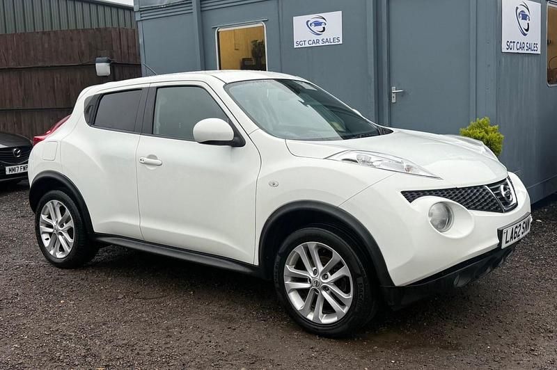 Used Nissan Juke Tekna 2013 White SUV