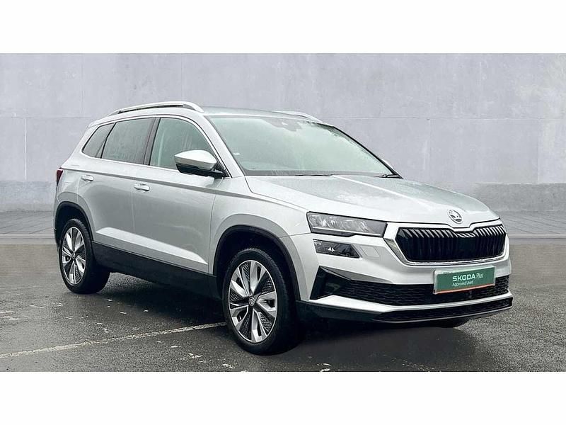 Used Skoda Karoq SE L 110 HP (80 kW) 2024 Brilliant silver metallic SUV