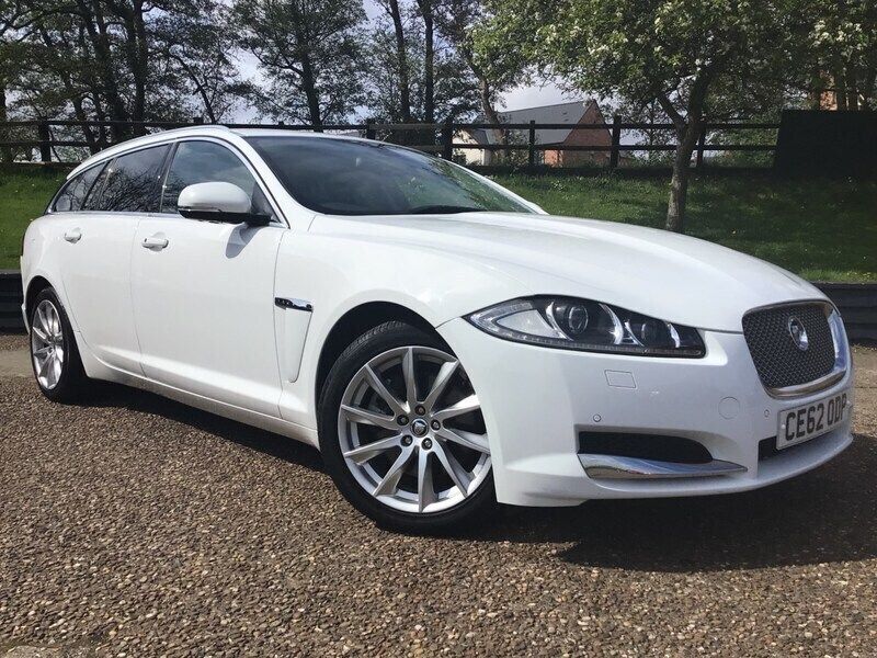 White Used 2012 Jaguar XF Premium Luxury Sedan | £6,490 (A bit pricey) - Image 1/4