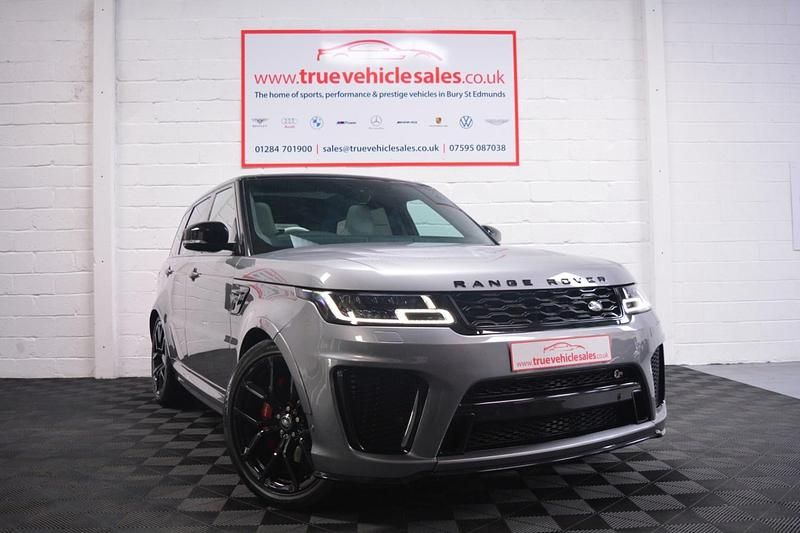 Grey Used 2021 Land Rover Range Rover Sport SVR SUV | £55,000 (Fair price) - Image 1/4