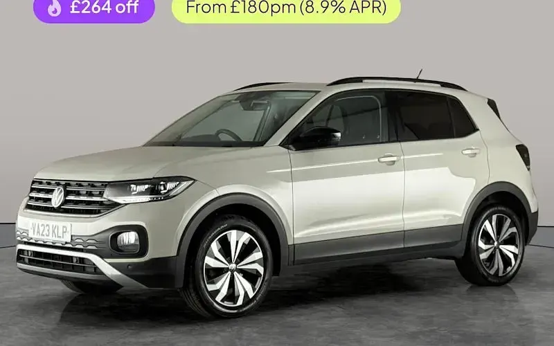 Used VW T-Cross Black Edition 95 HP (69 kW) 2023 SUV