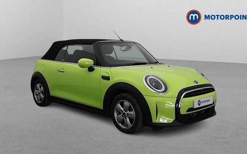 Yellow Used 2022 Mini Cooper Cabriolet Classic Cabriolet | £15,749 (Good price) - Image 1/4