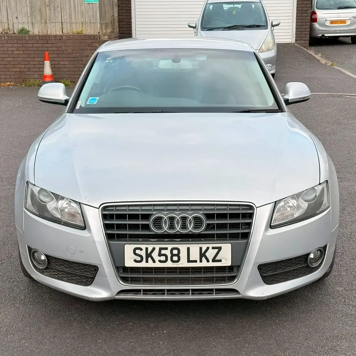 Used Audi A5 Sport 160 HP (117 kW) 2008 Silver Coupe