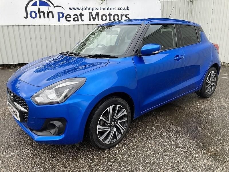 Blue Used 2021 Suzuki Swift SZ5 Hatchback | £10,499 (A bit pricey) - Image 1/4