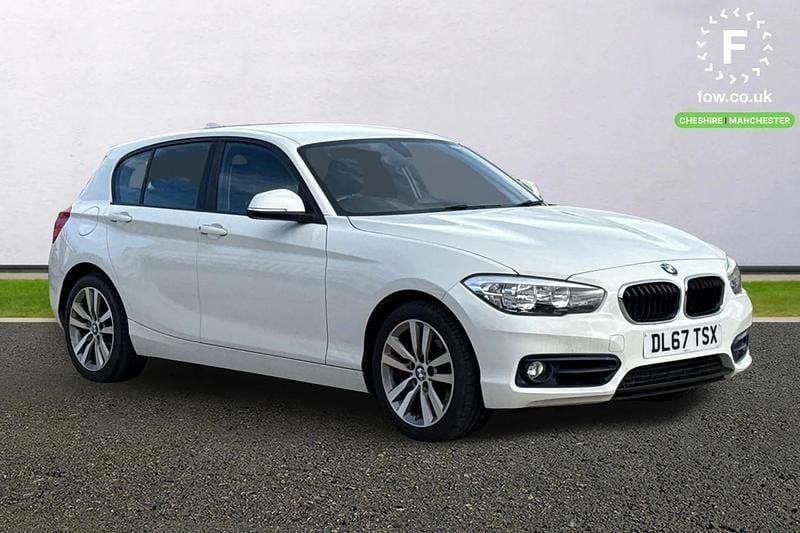 White Used 2017 BMW 118 Sport Line Hatchback | £13,599 (Fair price) - Image 1/3