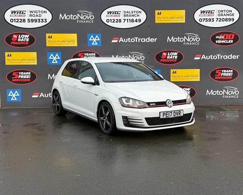 Used VW Golf VII GTI 220 HP (161 kW) 2017 White Hatchback