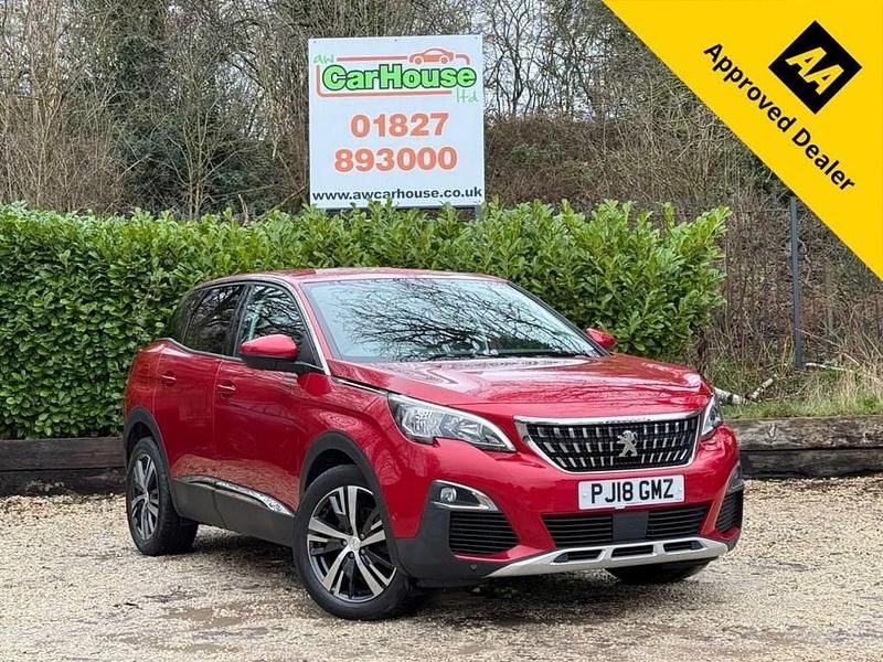 Used Peugeot 3008 Allure 2018 Red SUV