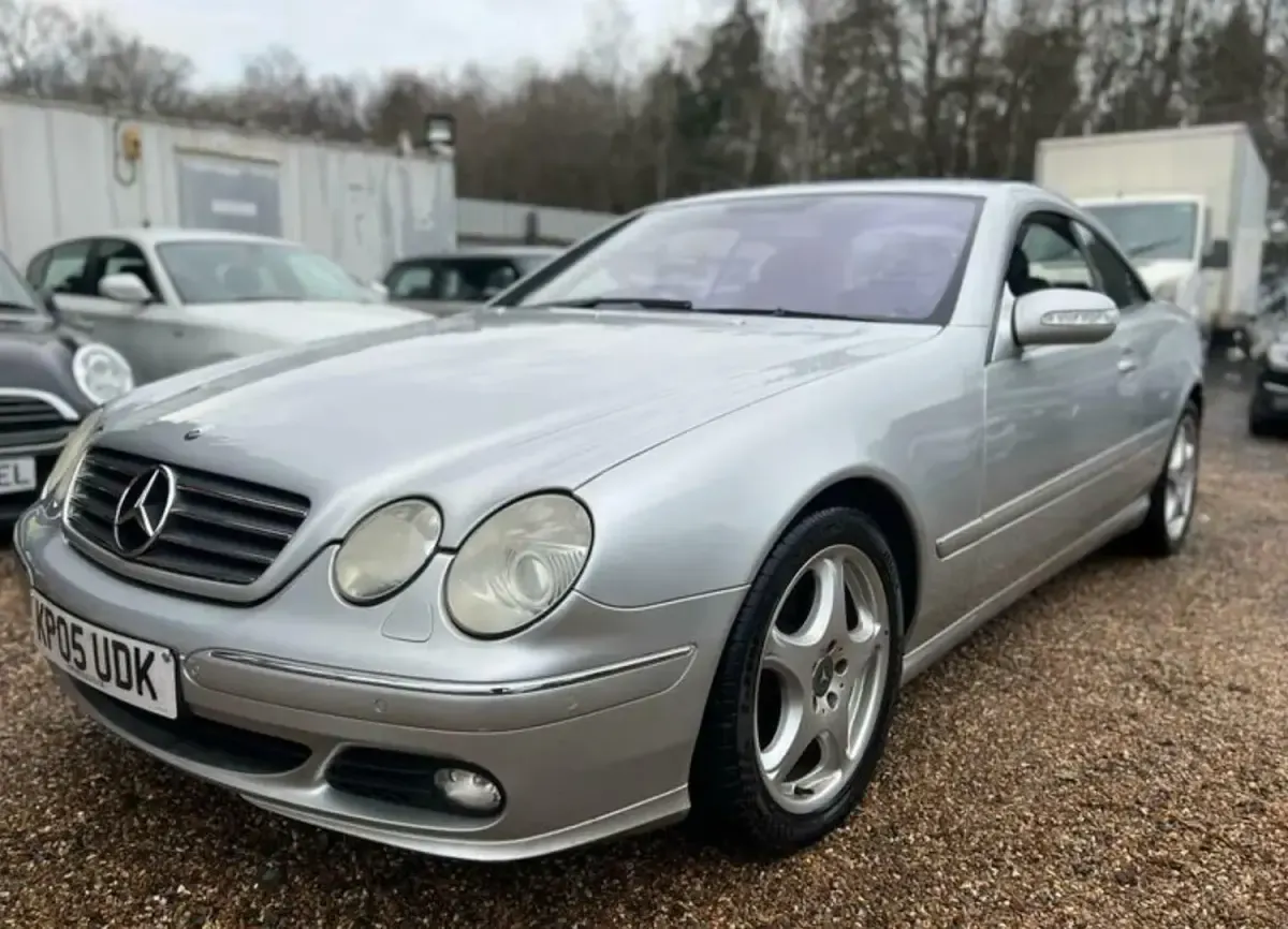 Used Mercedes CL500 2005 Silver Coupe