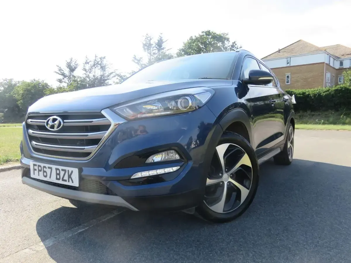 Used Hyundai Tucson Edition 132 HP (97 kW) 2017 Blue SUV
