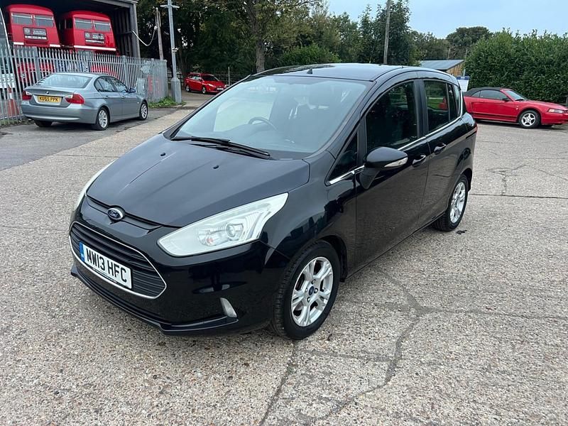 Used Ford B-MAX Zetec 90 HP (66 kW) 2013 Black MPV
