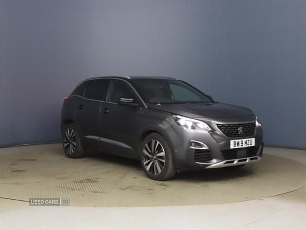 Grey Used 2019 Peugeot 3008 GT-line Hatchback | £12,450 (Fair price) - Image 1/1