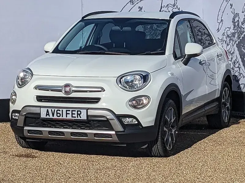 Used Fiat 500X Cross 140 HP (102 kW) 2017 Ice white SUV