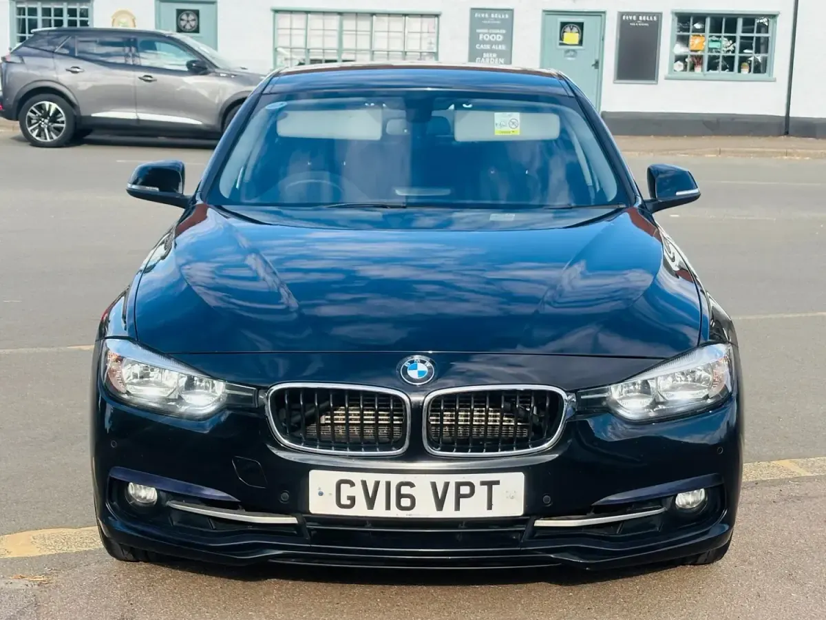 Used BMW 330e Sport Line 2016 Black Sedan