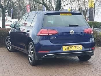Used VW Golf VII Edition 150 HP (110 kW) 2020 Blue Hatchback