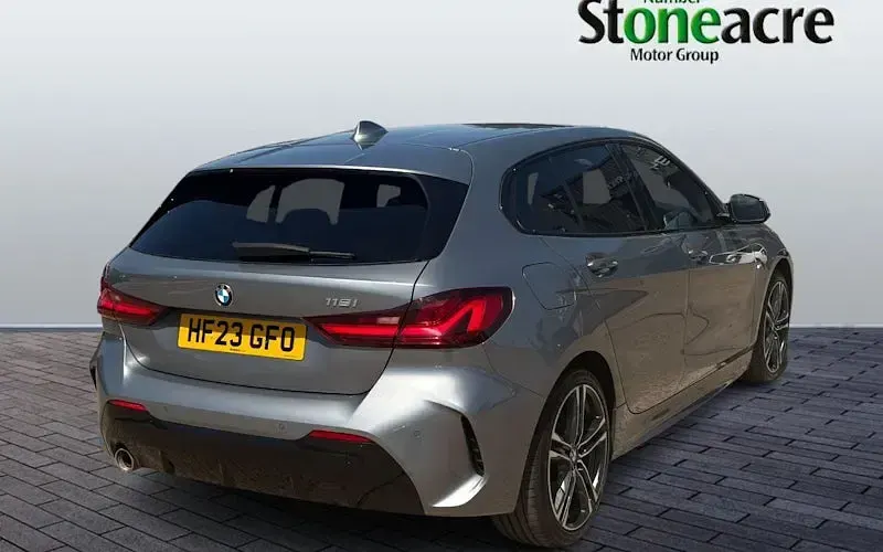 Used BMW 118 M Sport 136 HP (100 kW) 2021 Grey Hatchback