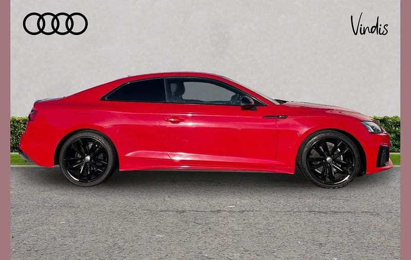 Used Audi A5 S-Line 161 HP (118 kW) 2020 Red Coupe