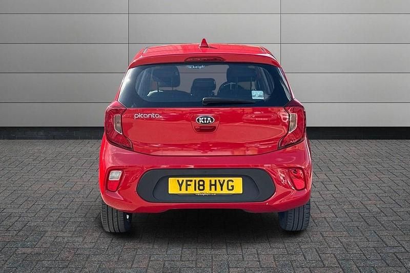 Used Kia Picanto 84 HP (61 kW) 2018 Red Hatchback