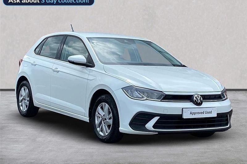 White Used 2022 VW Polo Life Hatchback | £17,385 (Fair price) - Image 1/4