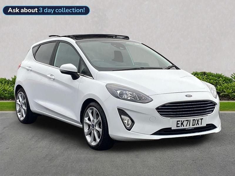 Used Ford Fiesta Titanium X 125 HP (91 kW) 2021 White Hatchback