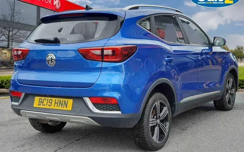 Used MG ZS Exclusive 106 HP (77 kW) 2019 Blue SUV