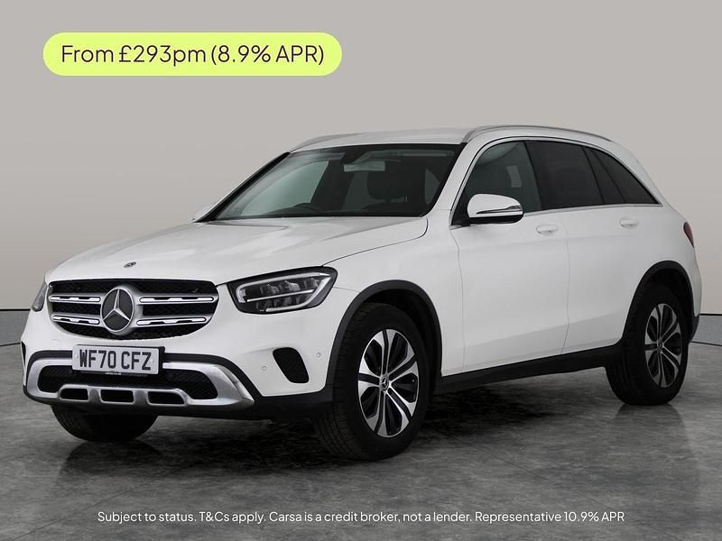 Used Mercedes GLC220 2020 White Estate