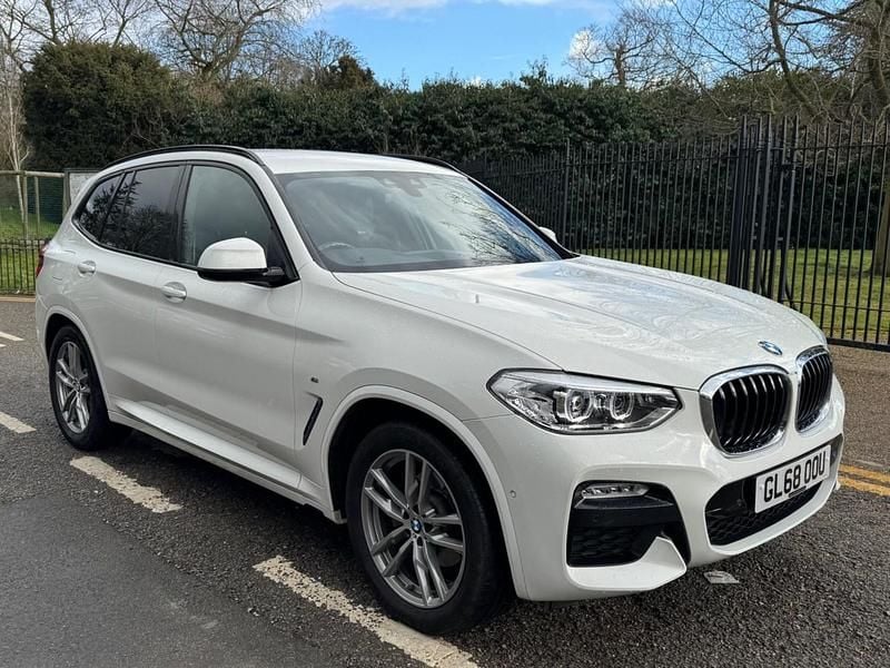 White Used 2018 BMW X3 M Sport SUV | £18,999 (Fair price) - Image 1/4