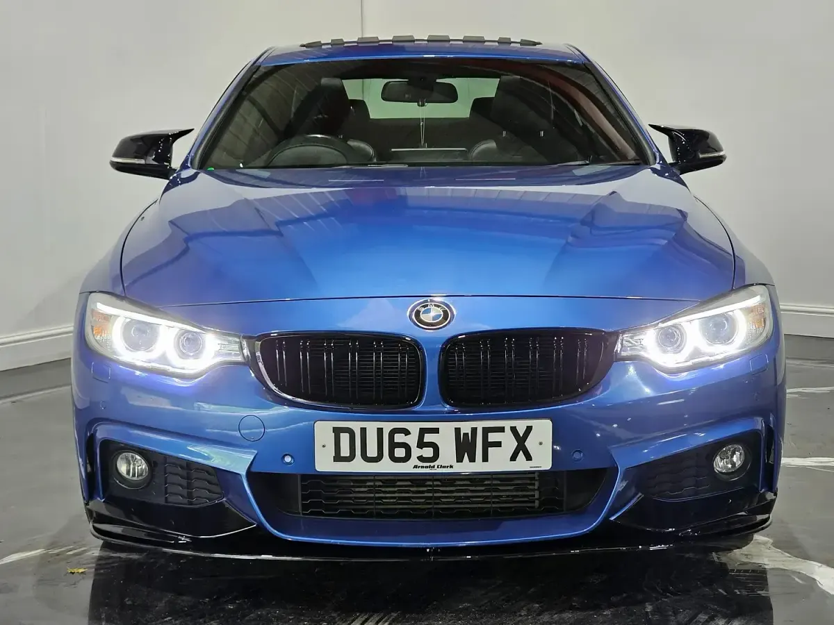 Used BMW 430 M Sport 258 HP (189 kW) 2015 Blue Coupe