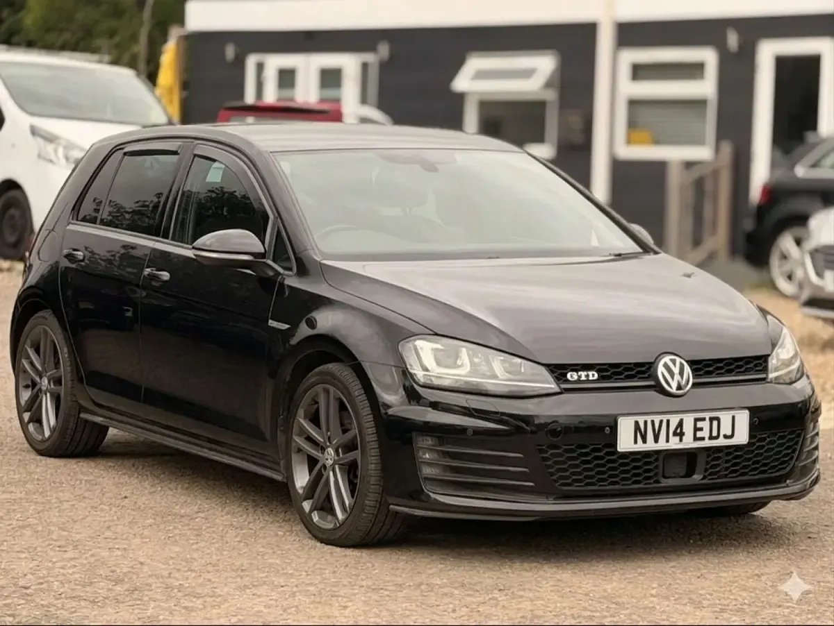 Used VW Golf VII GTD 2014 Black Hatchback