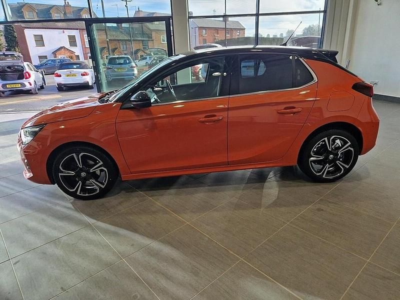 Used Vauxhall Corsa Ultimate 100 HP (73 kW) 2022 Orange Hatchback