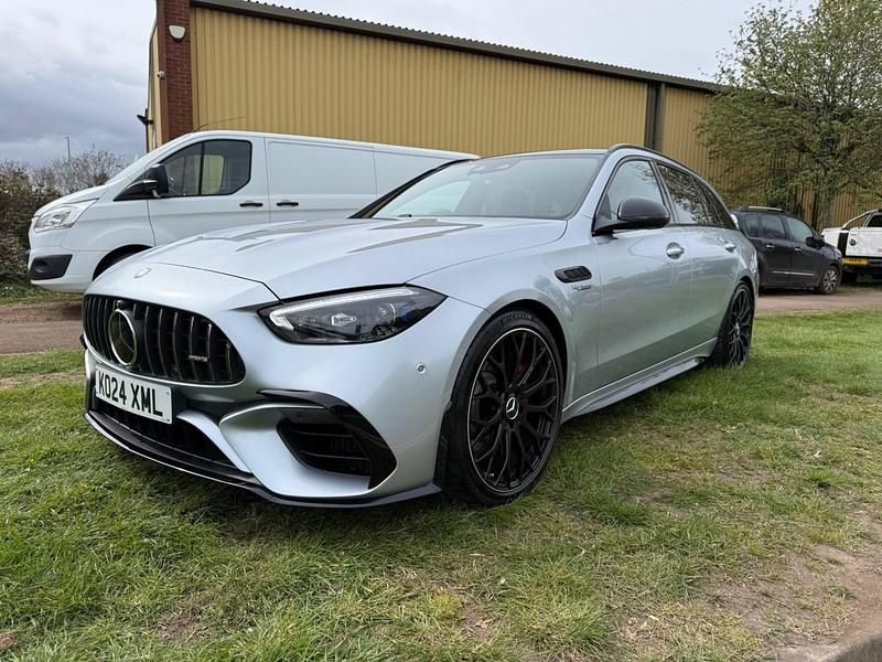 Used Mercedes C63S AMG Premium Plus 680 HP (500 kW) 2024 Silver Estate