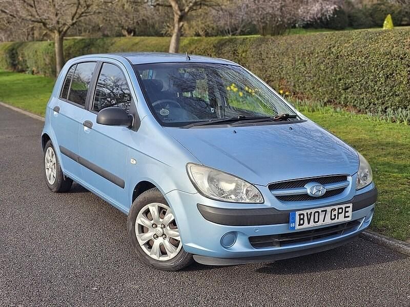 Used Hyundai Getz 2007 Blue Hatchback
