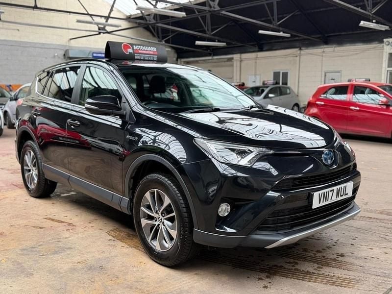Black Used 2017 Toyota RAV4 Hybrid Business Edition SUV | £11,000 (Fair price) - Image 1/4