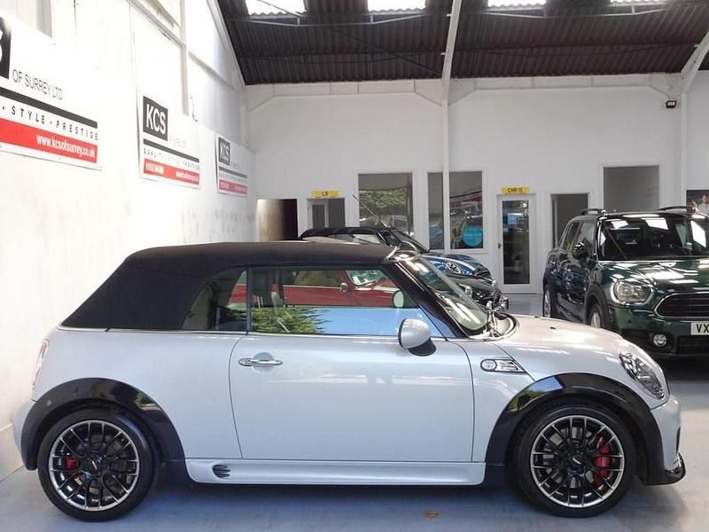 Used Mini John Cooper Works Cabriolet 211 HP (155 kW) 2014 Silver Cabriolet