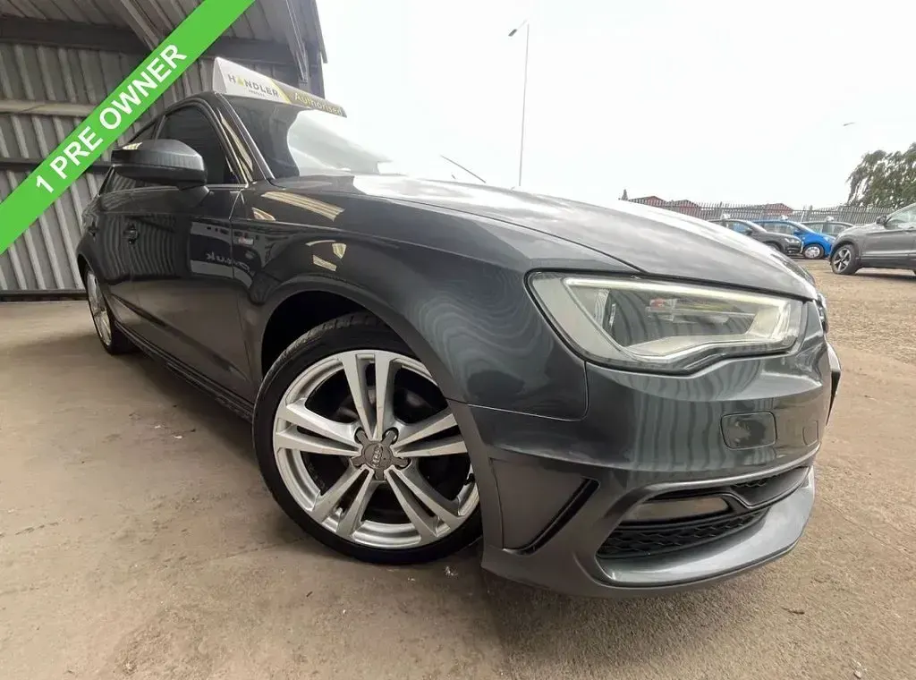 Used Audi A3 Sportback S-Line 110 HP (80 kW) 2014 Grey Hatchback