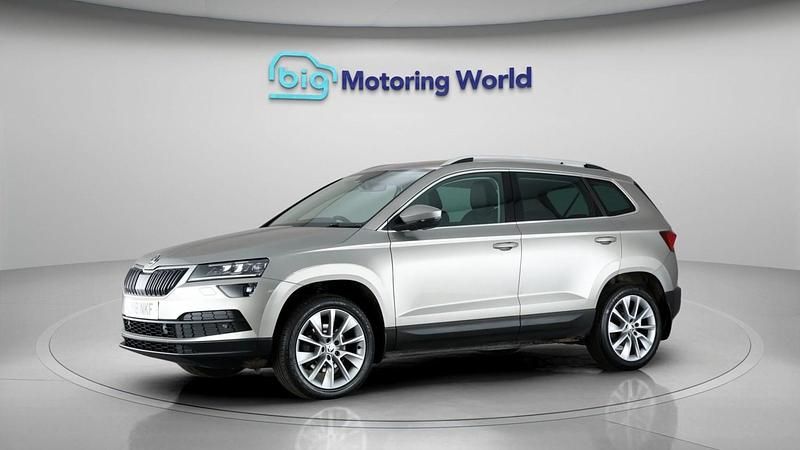 Used Skoda Karoq SE L 148 HP (108 kW) 2018 Beige SUV