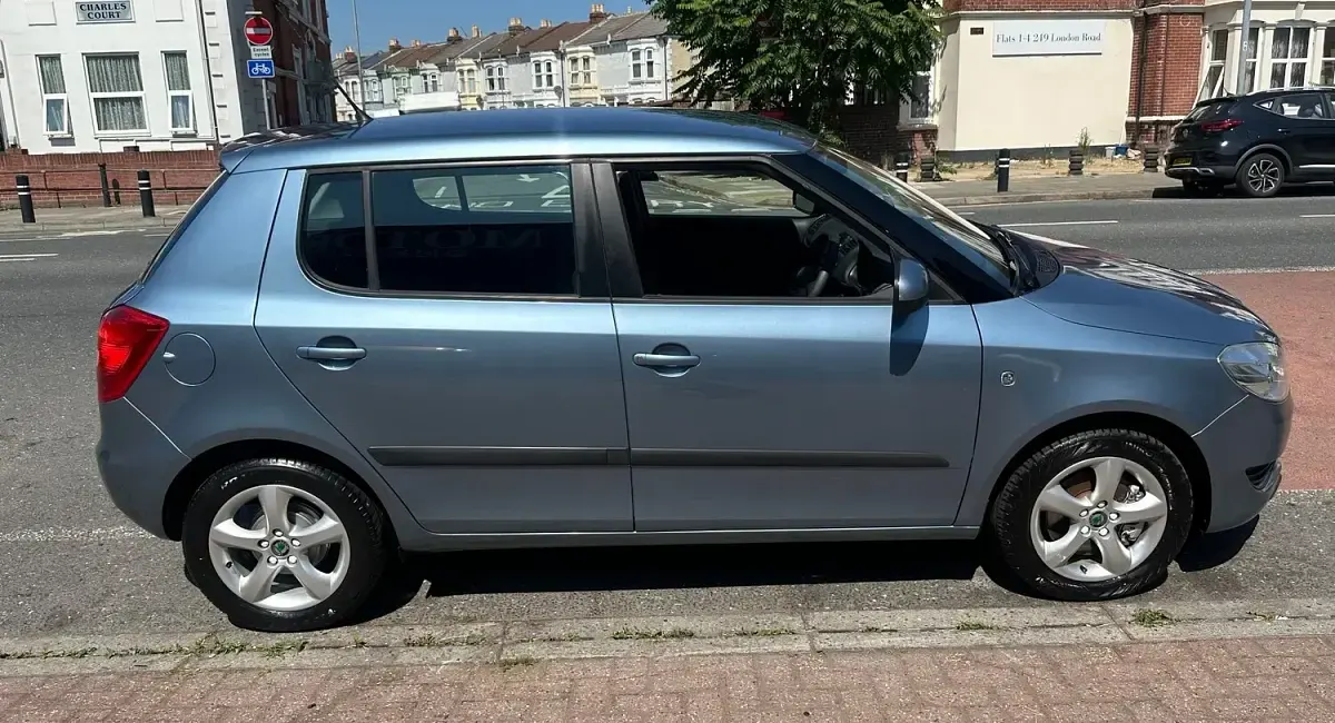 Used Skoda Fabia SE 105 HP (77 kW) 2011 Grey Hatchback