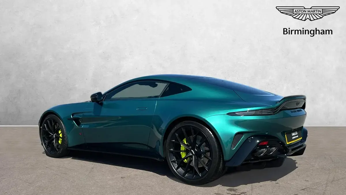 New Aston Martin Vantage 2026 Green Coupe
