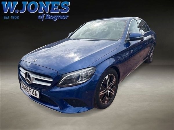 Blue Used 2018 Mercedes C200 Premium Sedan | £18,795 (Fair price) - Image 1/1