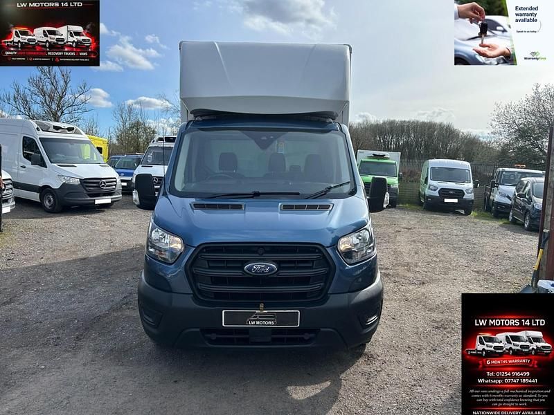 Used Ford Transit 130 HP (95 kW) 2022 Blue Cabriolet