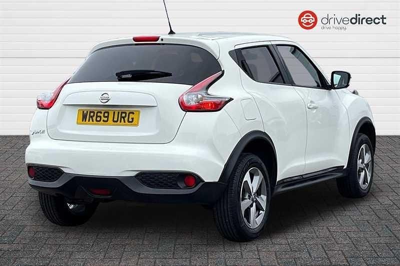 Used Nissan Juke Acenta 112 HP (82 kW) 2019 White SUV