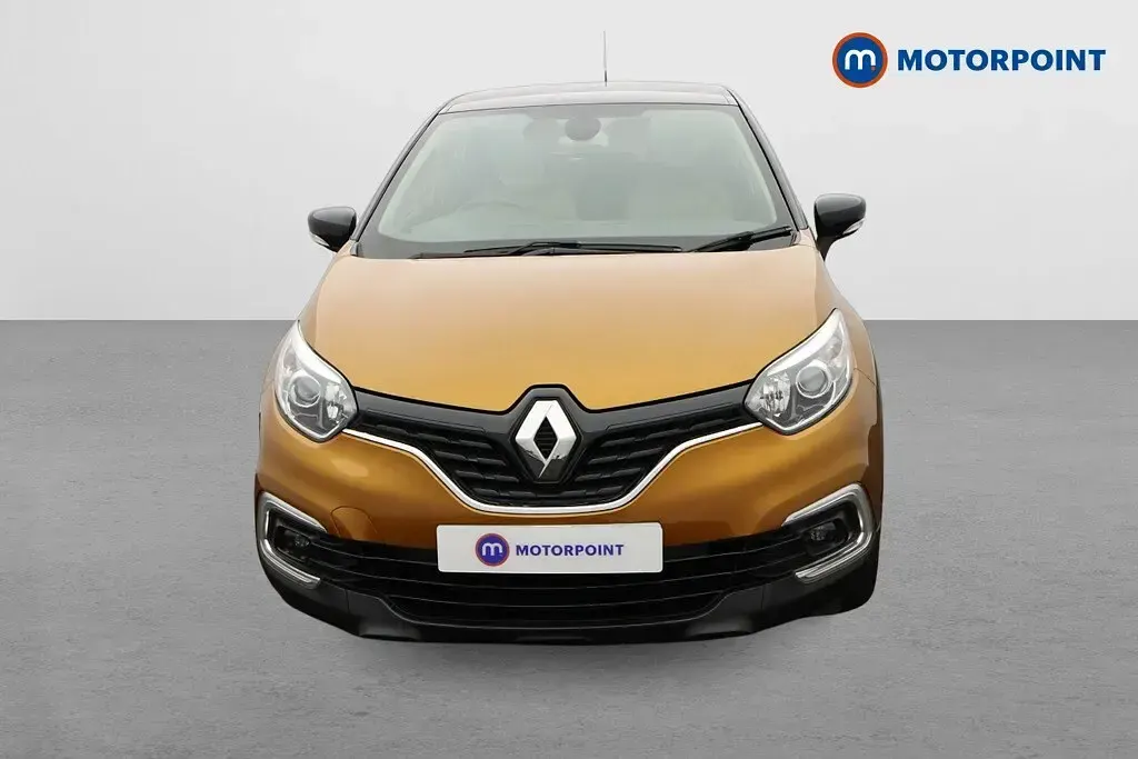 Used Renault Captur Iconic 90 HP (66 kW) 2019 Orange/black SUV