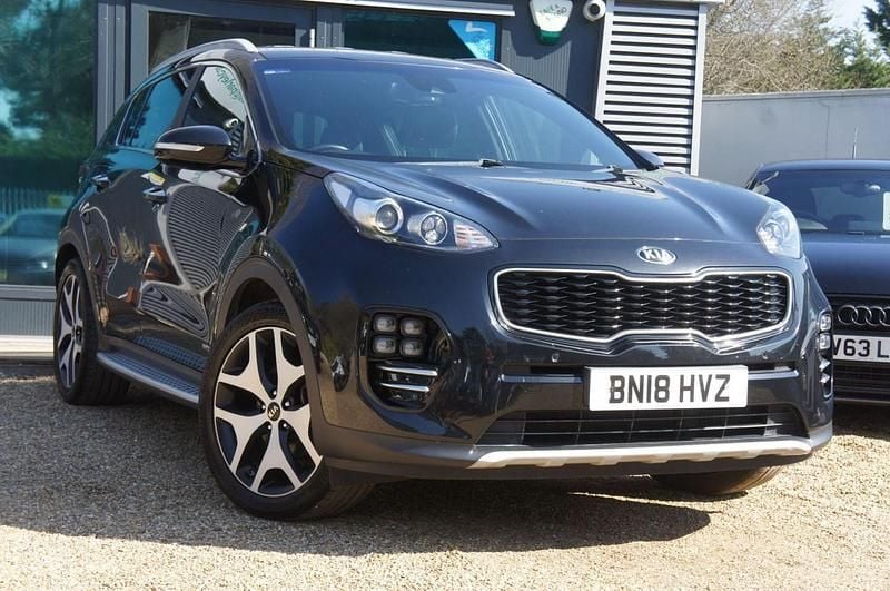 Used Kia Sportage GT-Line 136 HP (100 kW) 2018 Black SUV