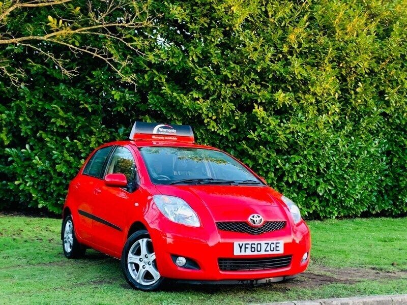 Red Used 2011 Toyota Yaris Hatchback | £2,990 (Good price) - Image 1/4