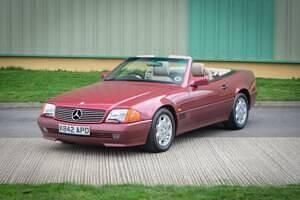 Used Mercedes SL500 320 HP (235 kW) 1992 Red Cabriolet