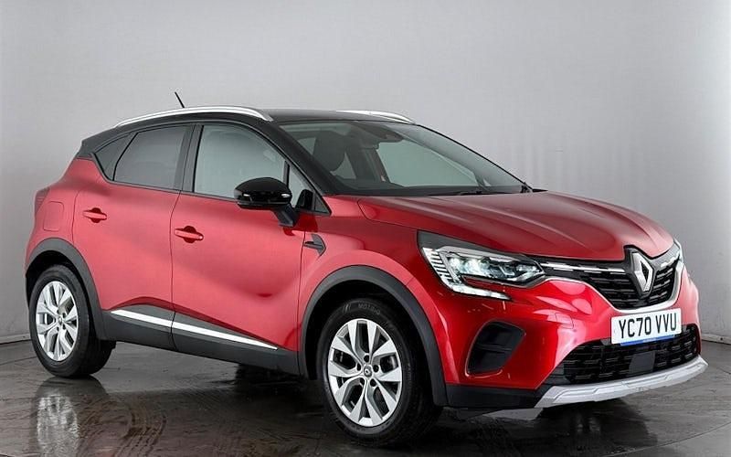 Used Renault Captur Iconic 101 HP (74 kW) 2020 Red/black SUV