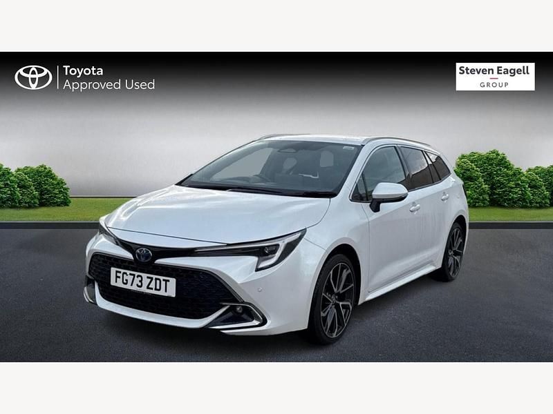Used Toyota Corolla 2023 White Estate